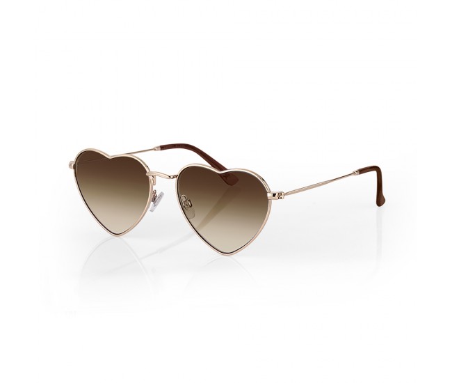 Ochelari de soare maro, pentru dama, Daniel Klein Sunglasses, DK4321-1