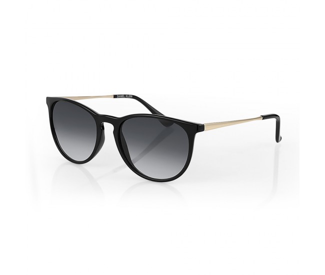 Ochelari de soare negri, pentru dama, Daniel Klein Sunglasses, DK4323-1