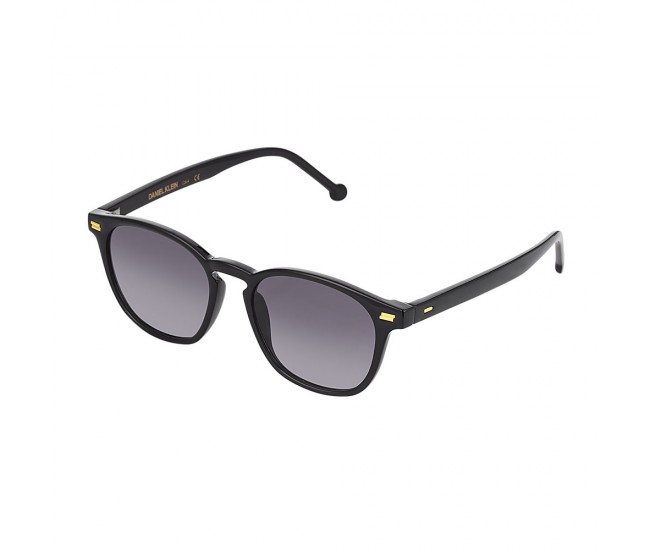 Ochelari de soare negri, pentru dama, Daniel Klein Trendy, DKS3256-4