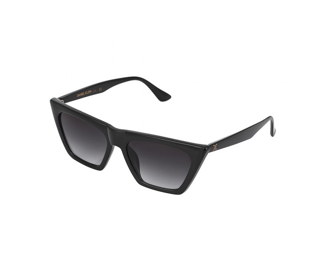 Ochelari de soare negri, pentru dama, Daniel Klein Trendy, DKS3261-1