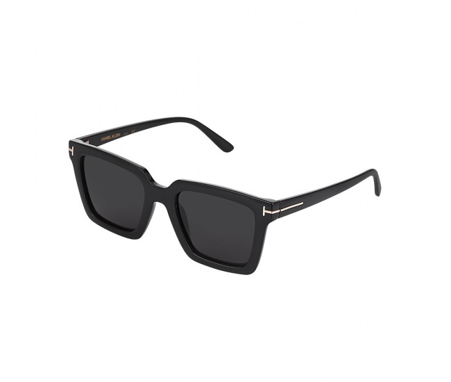 Ochelari de soare negri, pentru dama, Daniel Klein Trendy, DKS4312-1