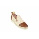 Pantofi dama casual din piele naturala cu elastic - Cod: P39MBEJ