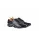 Pantofi barbati casual din piele naturala neagra P32NBOX