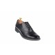 Pantofi barbati casual din piele naturala neagra P32NBOX