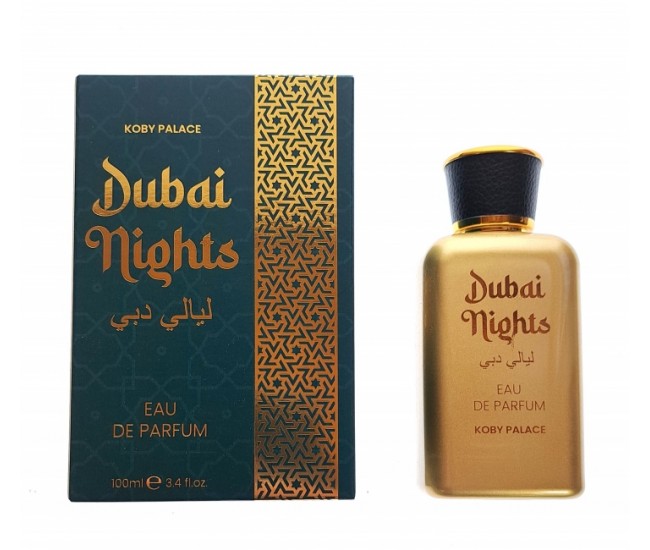 Apa de parfum Dubai Nights Kobypalace, Oriental, Unisex, 100 ml