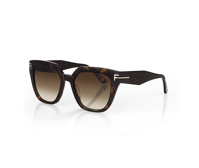 Ochelari de soare maro, pentru dama, Freelook Sunglasses, F1006-3