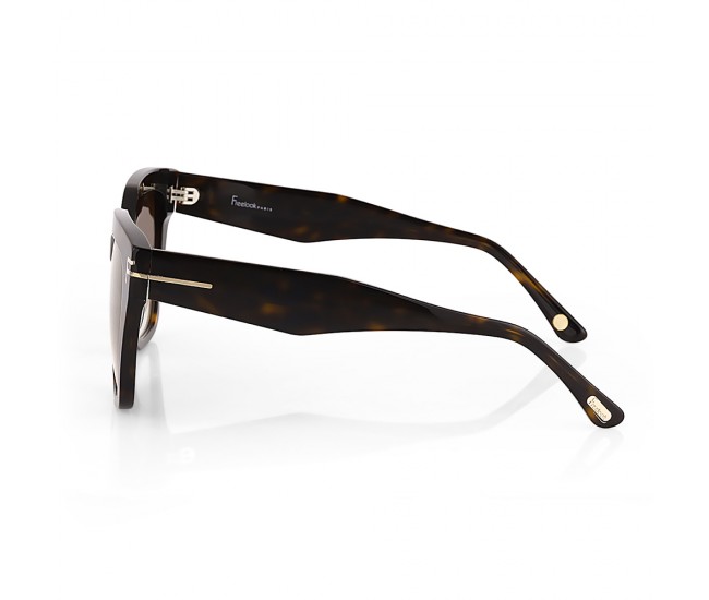 Ochelari de soare maro, pentru dama, Freelook Sunglasses, F1006-3