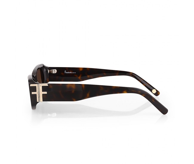 Ochelari de soare maro, pentru dama, Freelook Sunglasses, F1009-2