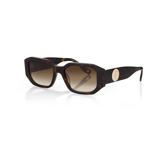 Ochelari de soare maro, pentru dama, Freelook Sunglasses, F1012-2