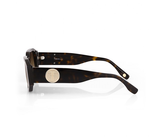 Ochelari de soare maro, pentru dama, Freelook Sunglasses, F1012-2