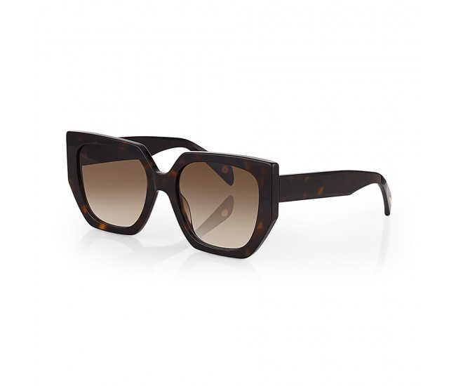 Ochelari de soare maro, pentru dama, Freelook Sunglasses, F1016-2