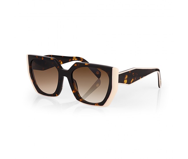 Ochelari de soare maro, pentru dama, Freelook Sunglasses, F1017-2