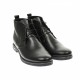 Ghete dama, negre, casual, din piele naturala - G01NBOXN