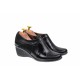 Pantofi dama casual din piele naturala cu platforme de 5 cm - G13306NL