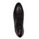 Pantofi barbati office eleganti din piele naturala Negru SIR015N