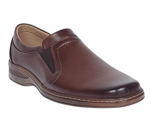 Pantofi casual barbati din piele naturala fara siret masuri 39 - 47 GKR08M