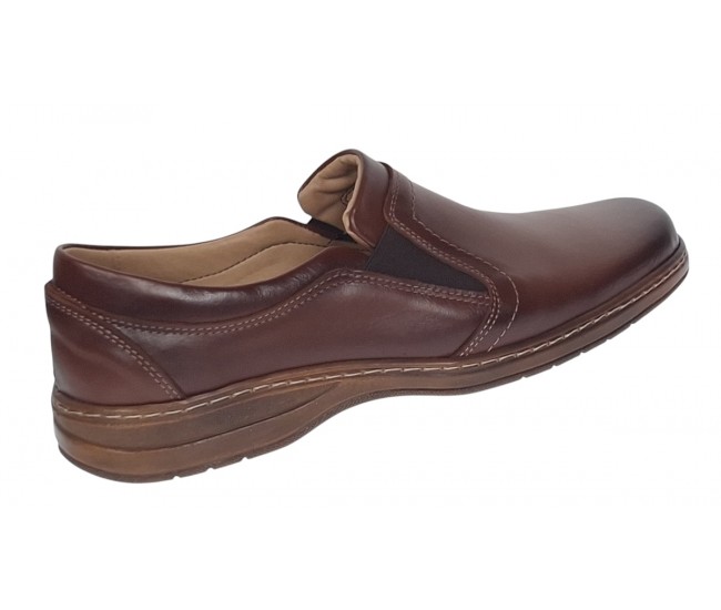 Pantofi casual barbati din piele naturala fara siret masuri 39 - 47 GKR08M