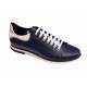 Pantofi barbati sport bleumarin inchis din piele naturala GKR111BLU