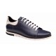 Pantofi barbati sport bleumarin inchis din piele naturala GKR111BLU