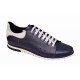 Pantofi barbati sport bleumarin inchis din piele naturala GKR111BLU