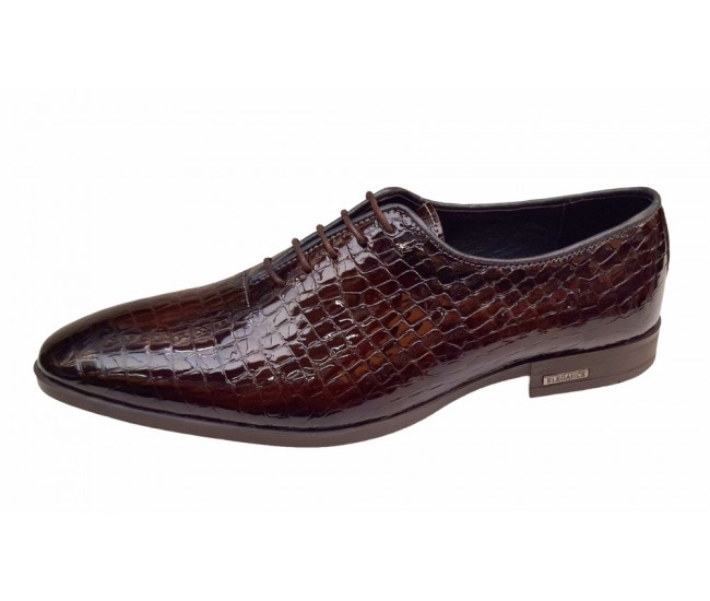 Pantofi eleganti pentru barbati piele naturala croco Maro GKR70M