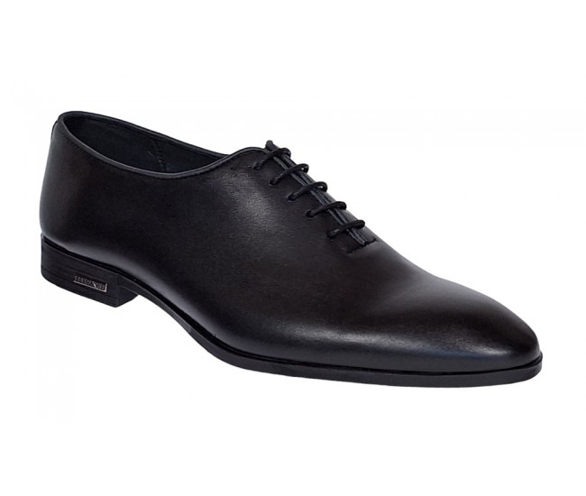 Pantofi eleganti pentru barbati, piele naturala, Negru - GKR71N