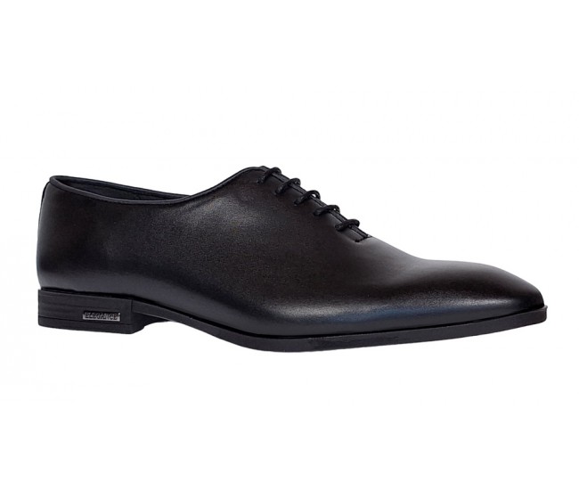 Pantofi eleganti pentru barbati, piele naturala, Negru - GKR71N