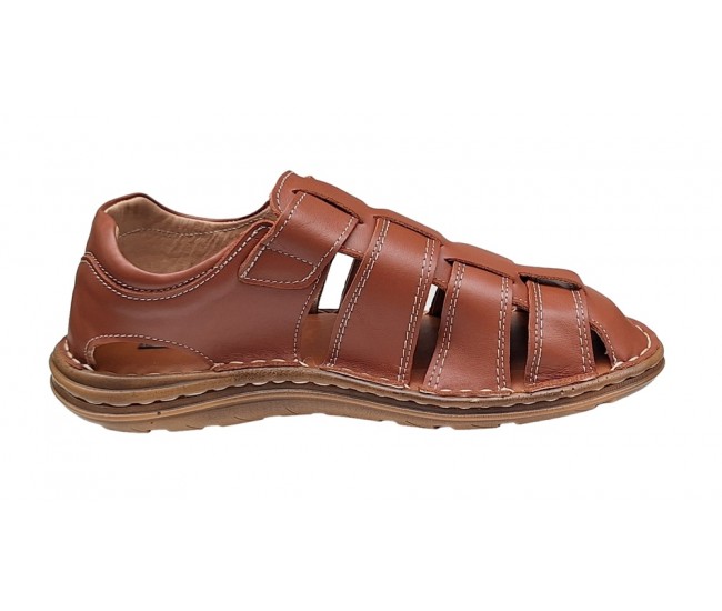 Sandale barbati casual din piele naturala Maro GKR73M