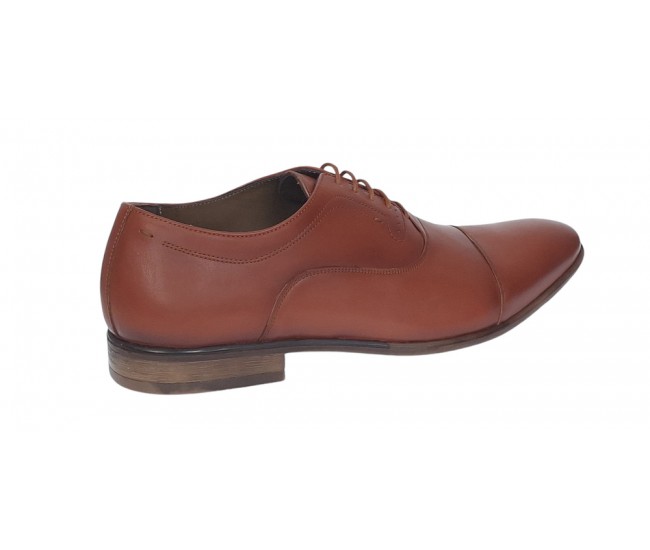 Pantofi barbati eleganti din piele naturala Maro cognac GKR745MC