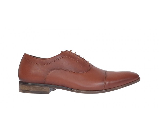 Pantofi barbati eleganti din piele naturala Maro cognac GKR745MC