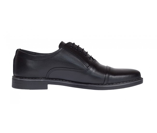 Pantofi barbati casual din piele naturala Negru P32NBOX