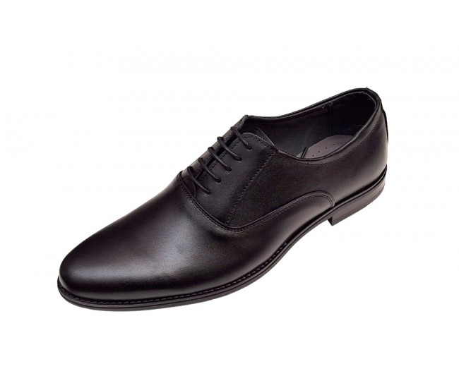 Pantofi barbati eleganti din piele naturala Negru GKR84N