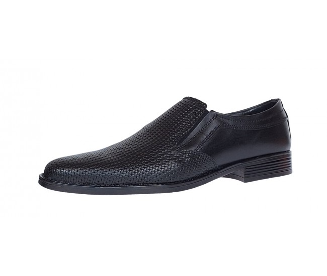 Pantofi barbati eleganti din piele naturala Negru 891N