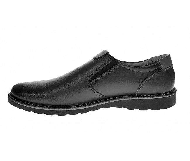 OFERTA marimea 43 - Pantofi barbati casual, din piele naturala, L480ELN, 