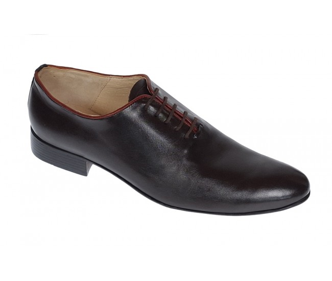 Oferta marimea 44 Pantofi barbati eleganti din piele naturala Maro Enzo Class LENZOM