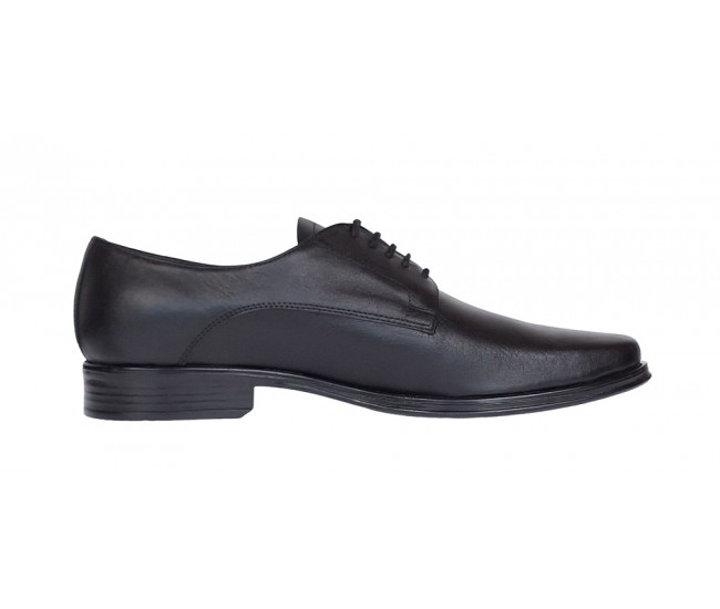 Oferta marimea 41, 42 Pantofi barbati eleganti din piele naturala, Negru LNIC02NSIR