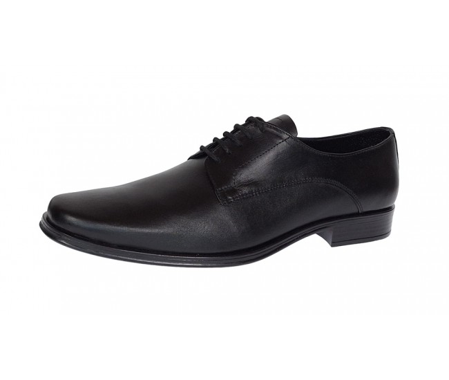 Oferta marimea 41, 42 Pantofi barbati eleganti din piele naturala, Negru LNIC02NSIR