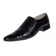 OFERTA! marimea 41,  43,   44 - Pantofi barbati, eleganti, din piele naturala cu varf Negru LAC LP61NLAC