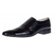 OFERTA! marimea 41,  43,   44 - Pantofi barbati, eleganti, din piele naturala cu varf Negru LAC LP61NLAC