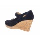 Oferta marimea 35 -Pantofi dama din piele naturala velur, negri, foarte comozi - LP9154NVEL2