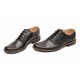 Pantofi barbati casual din piele naturala, Negru LUX76N