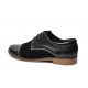 Pantofi barbati casual - eleganti din piele naturala KLAUSS BLACK 