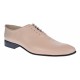 Pantofi barbati office, eleganti din piele naturala, culoare crem, ENZO