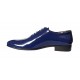 Pantofi barbati eleganti din piele naturala Bleumarin LAC MOD1BLMLAC