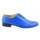 Pantofi barbati office, eleganti din piele naturala ENZO BLUE, MOD1BLU