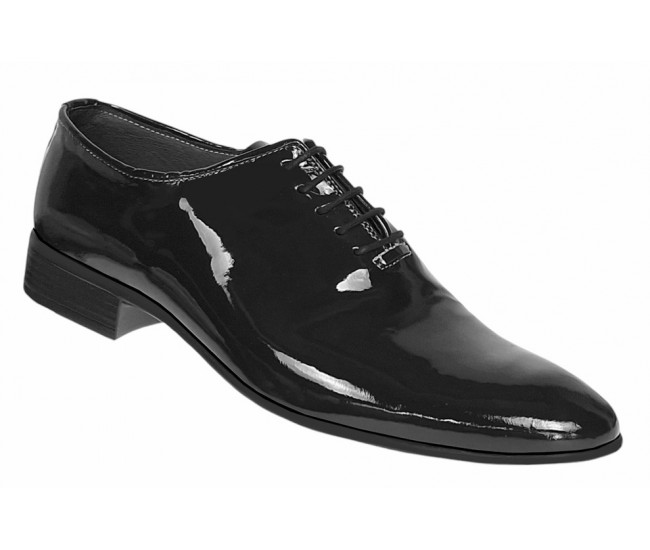 Pantofi barbati eleganti din piele naturala Negru LAC MOD1NLAC