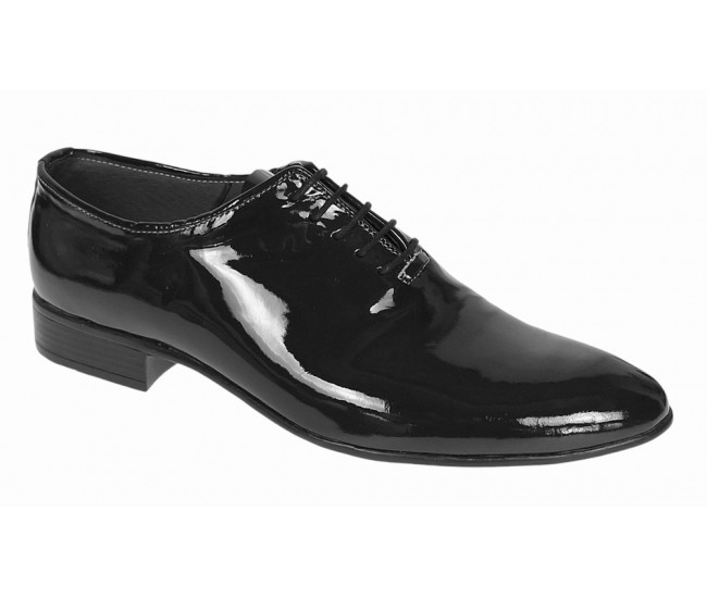 Pantofi barbati eleganti din piele naturala Negru LAC MOD1NLAC