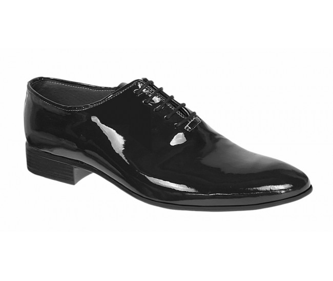 Pantofi barbati eleganti din piele naturala Negru LAC MOD1NLAC