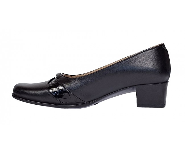 Pantofi dama eleganti din piele naturala Negru MVSP2N