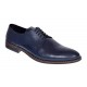 Pantofi barbati casual din piele naturala bleumarin NIC184BLBOX